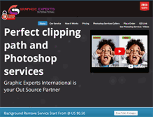 Tablet Screenshot of graphicexpertsbd.com